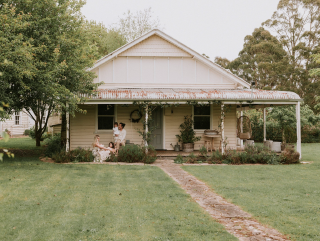 family portrait outdoors 1